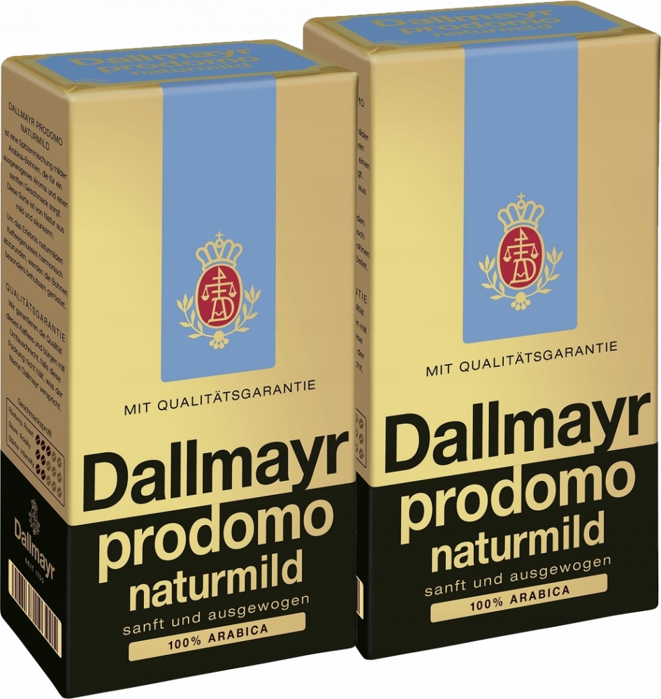 Dallmayr Naturmild 500g kawa mielona x2