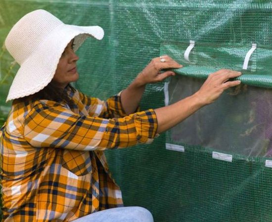 TUNEL OGRODOWY FOLIOWY OGRODNICZY NA WARZYWA POMIDORY SZKLARNIA 2 X 4,5 M Producent Plonos