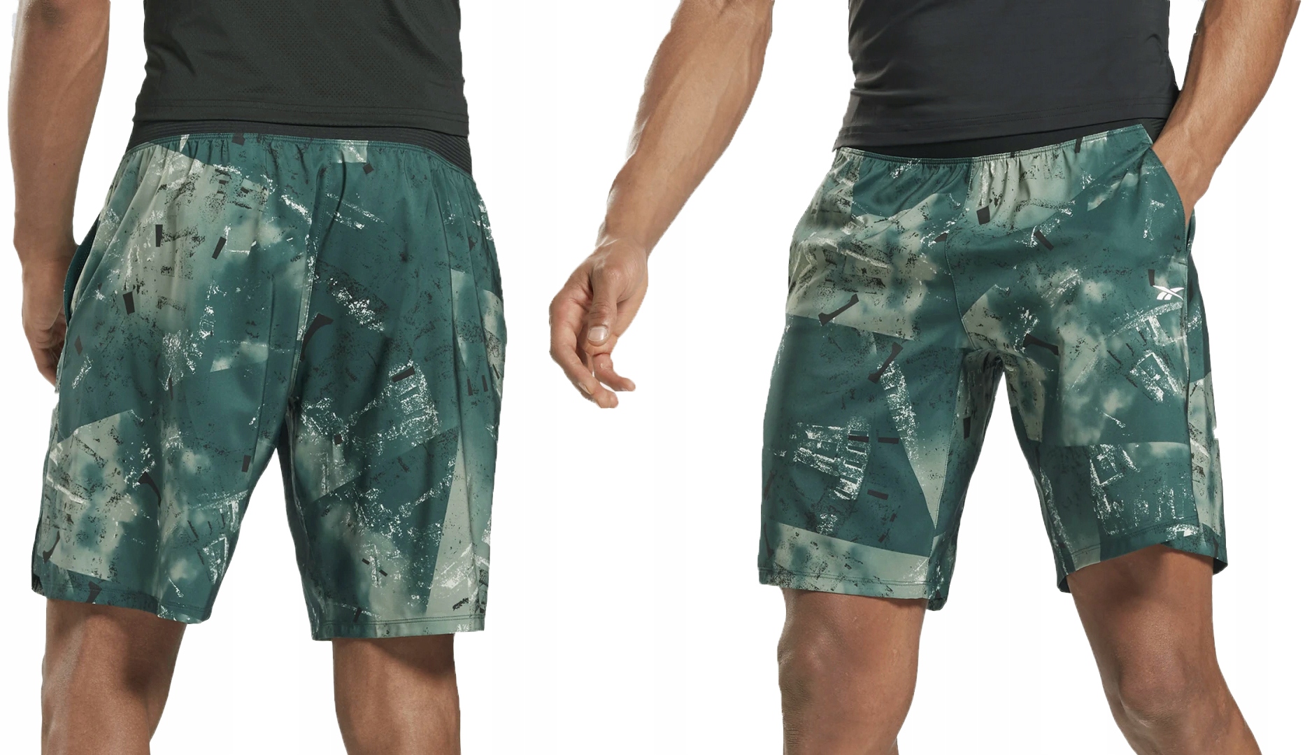 

Reebok Krótkie Spodenki Męskie Sportowe Cienkie