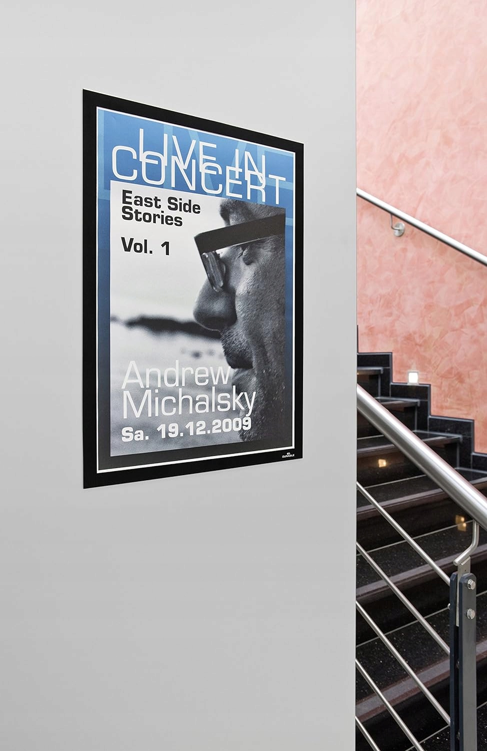 Ramka Samoprzylepna Magnetyczna A3 czarna 1 szt Format papieru A3