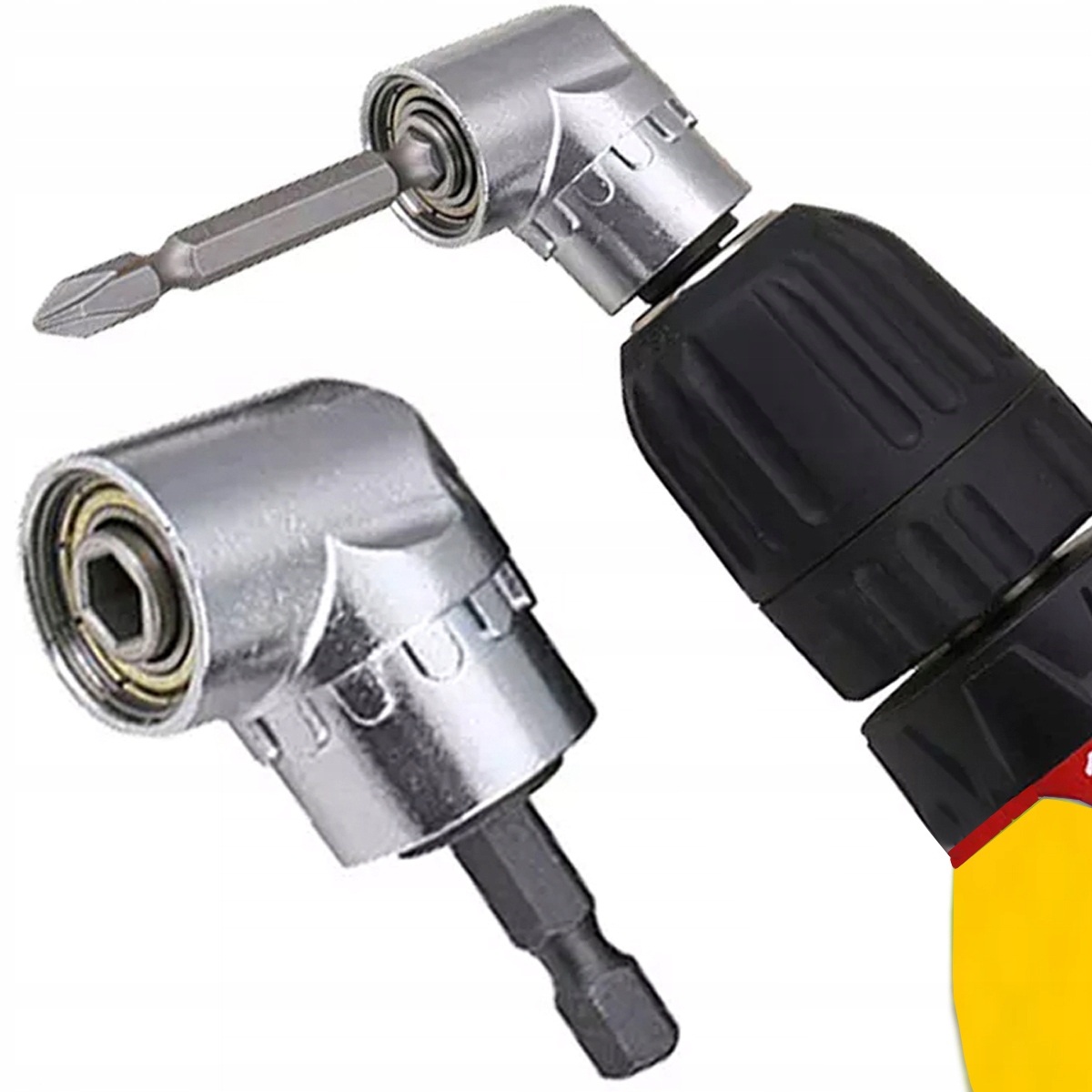 

Adapter Kątowy Nasadka Uchwyt Wkrętara Końcówk Hex
