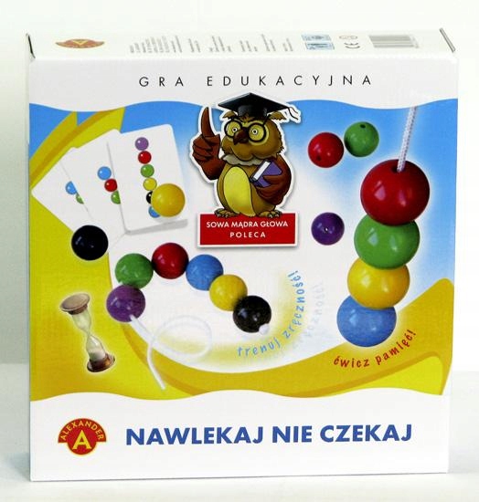 NAWLEKAJ, NIE CZEKAJ Alexander GRA EDUKACYJNA – motoryka mała, pamięć Kod producenta 0411
