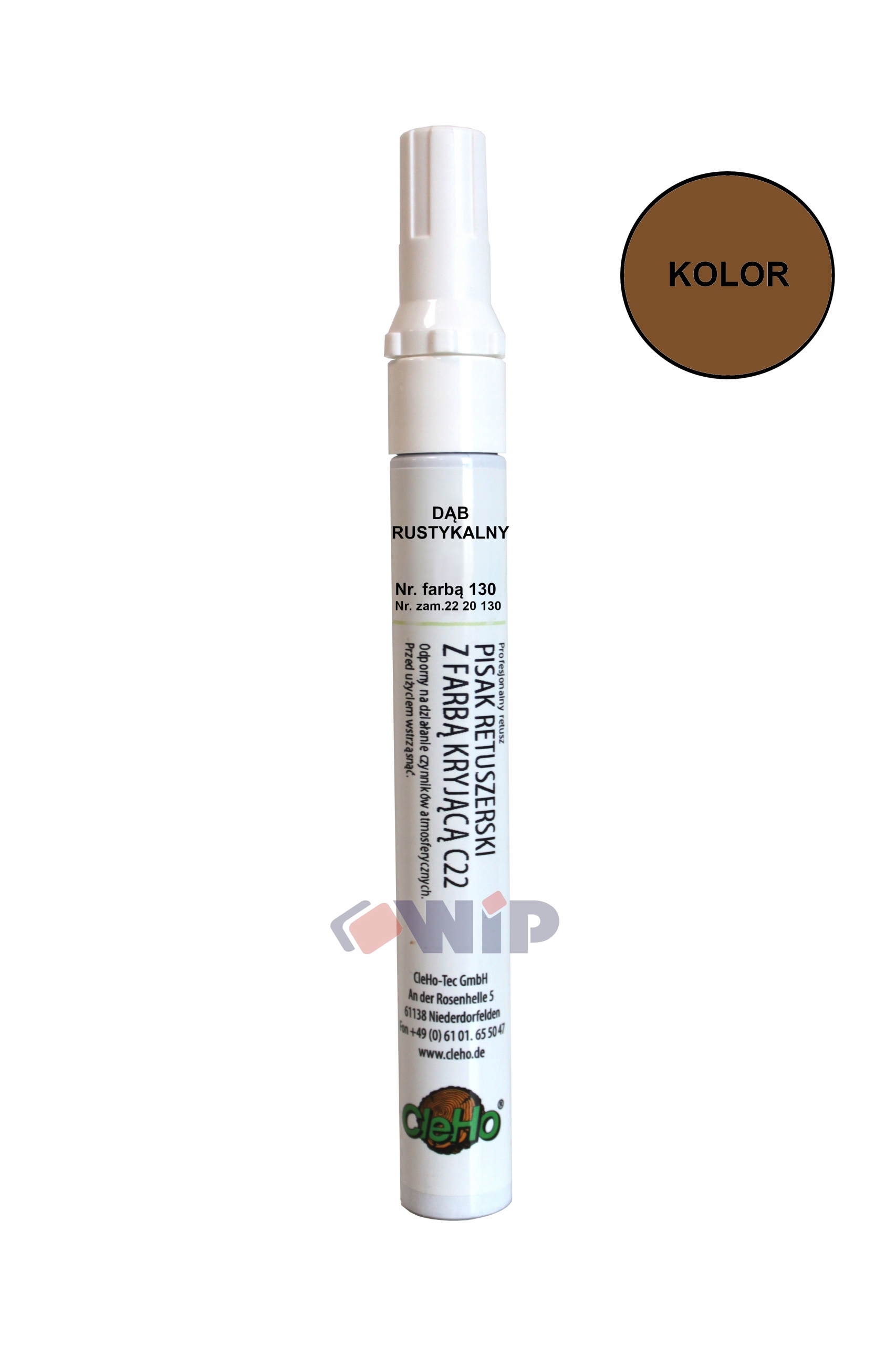 

Pisak retuszerski do naprawy mebli, dąb rust. P43