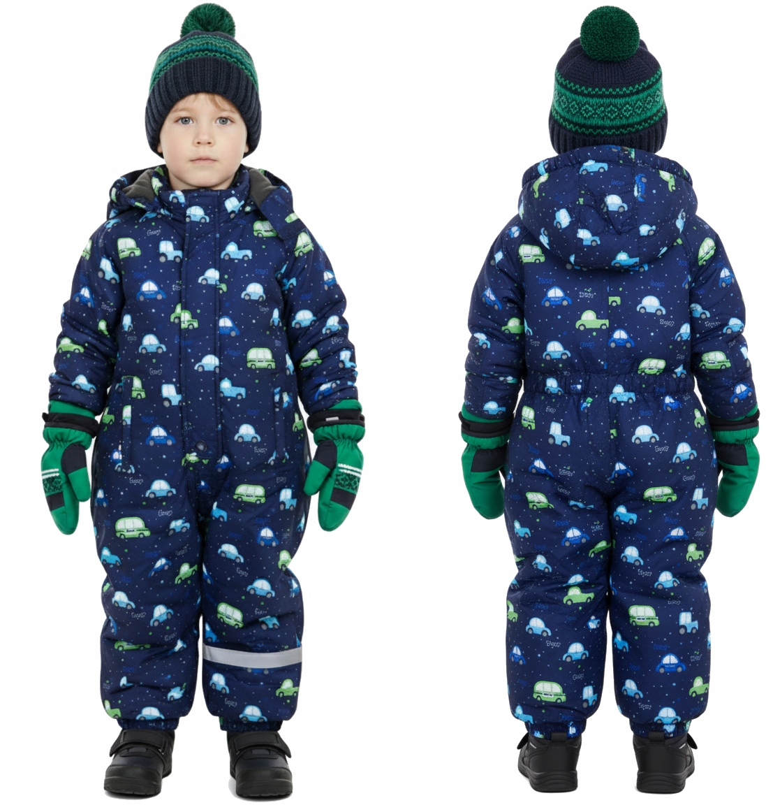 Kombinezon Zimowy J-348G Jednoczęściowy Puchowy Polar 98