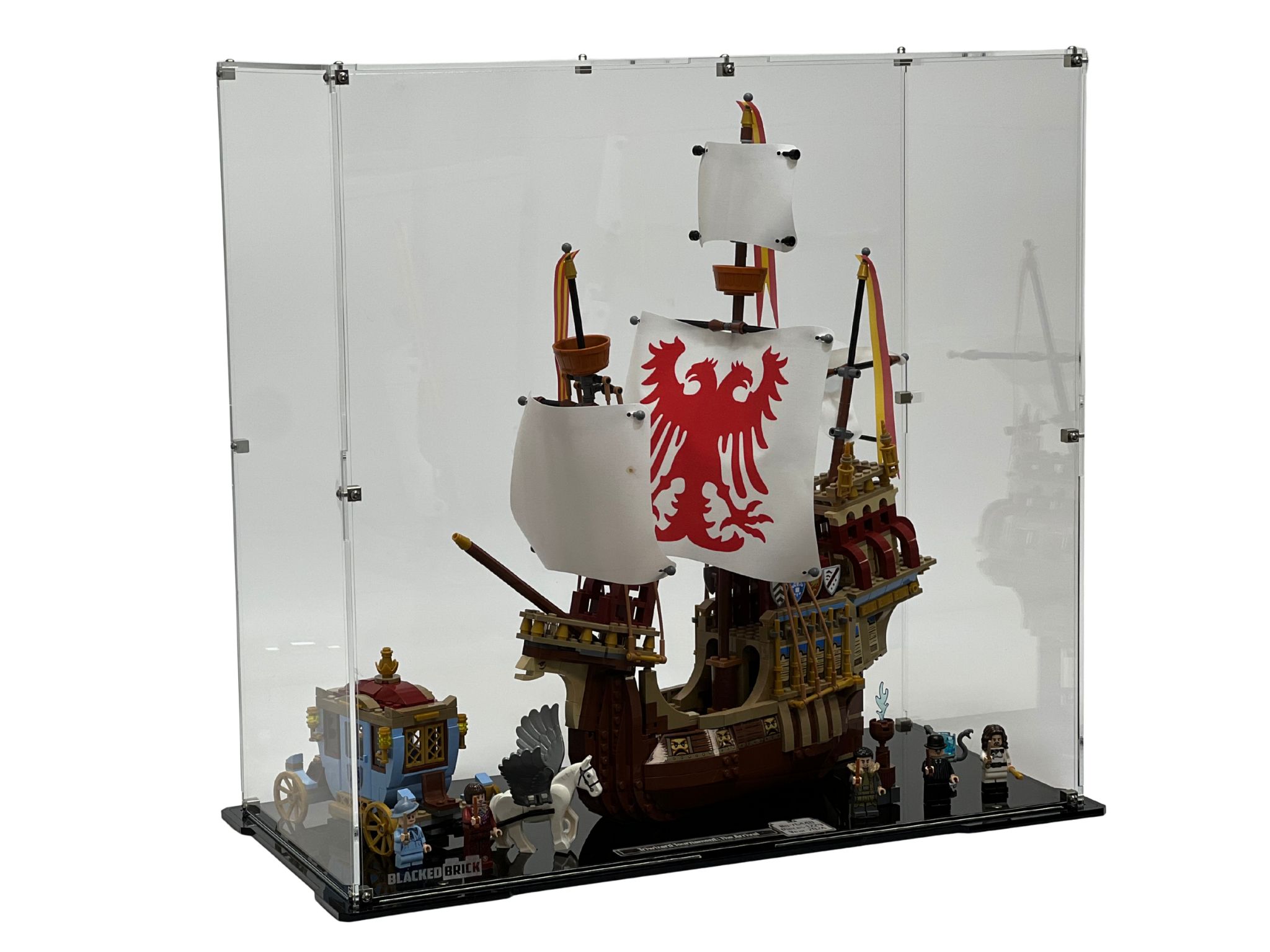 Vitrína Blacked Brick pre Lego 76440 Harry Potter Trojčarodejnícky turnaj