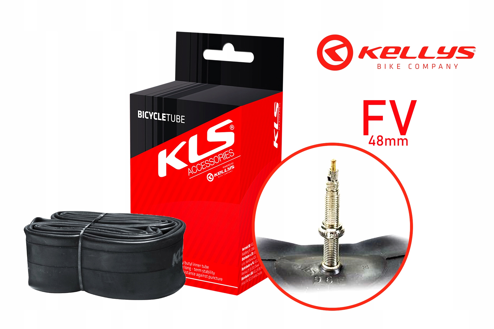 

Dętka Rowerowa Kellys Kls 700 x 19-23C FV48mm