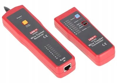 Detektor Par Przewodów Z Testerem Kabli RJ-45 UT-682 Uni-t