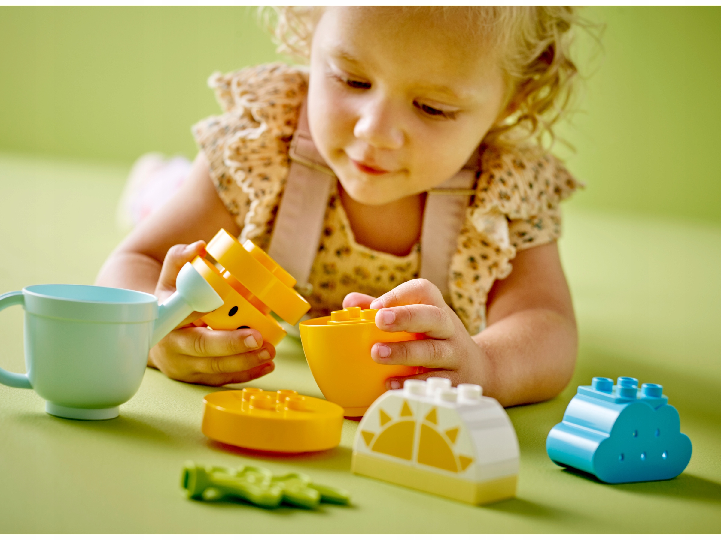 LEGO DUPLO 10981 ROSNĄCA MARCHEWKA Płeć chłopcy dziewczynki