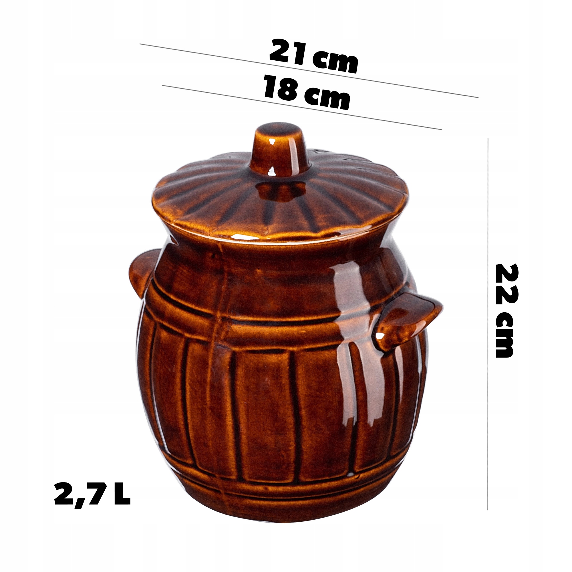 BECZKA KAMIONKOWA DO KISZENIA GARNEK 2,7L Kod producenta K8645