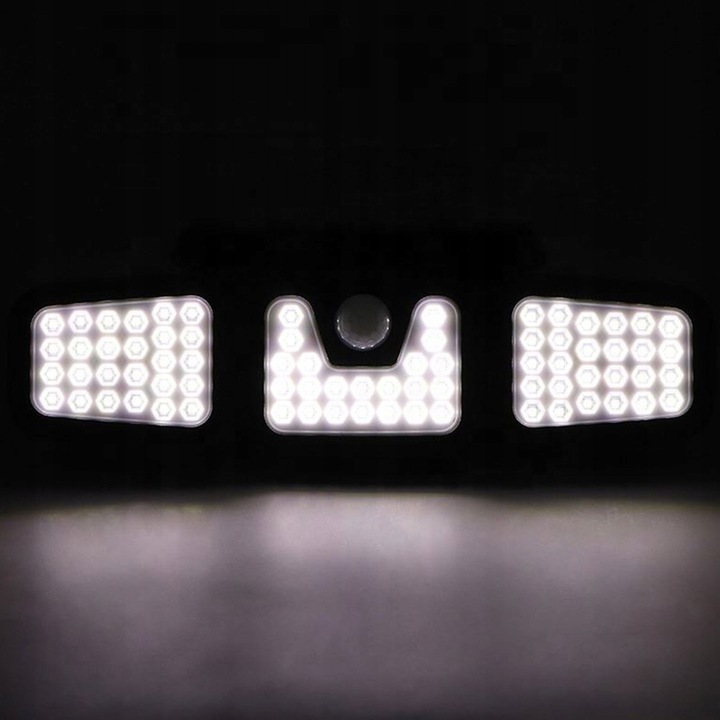 LAMPA SOLARNA LED 3w1 ZEWNĘTRZNA ULICZNA OGRODOWA MOCNA PROMERCO Strumień świetlny 6000 lm