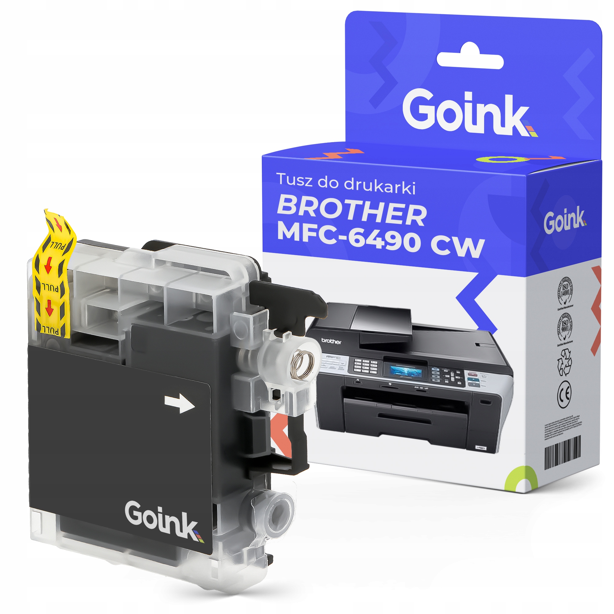 

Tusz do Brother MFC-6490 Cw Czarny LC1100BK