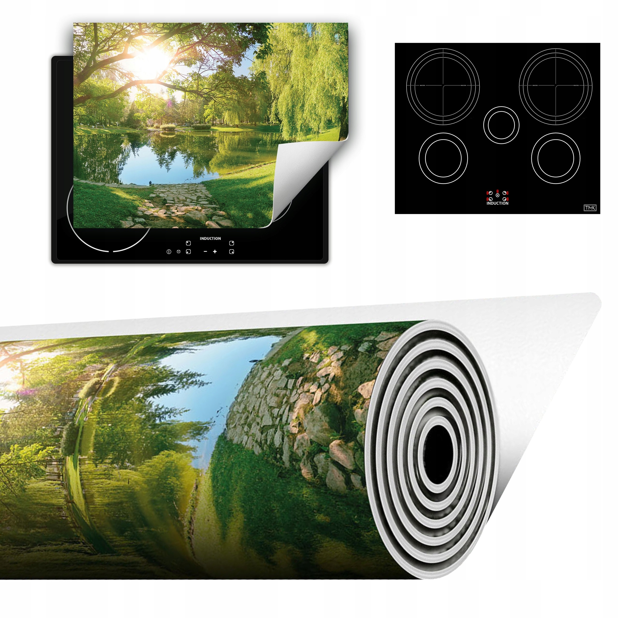 Vinylová Podložka Do Kuchyně Více Místa 70x52 krajina