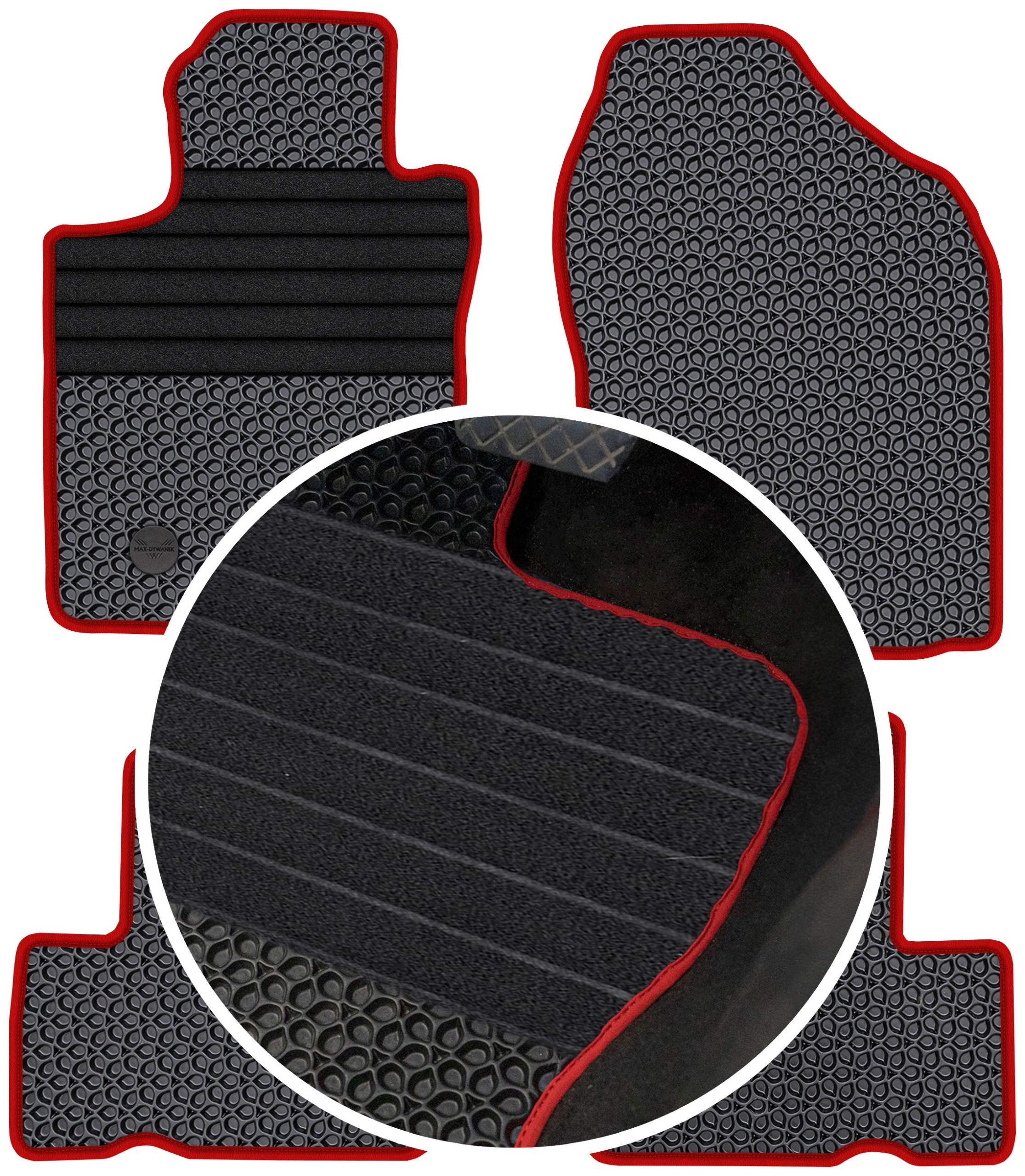 Toyota Rav4 III 5D 2006-2012 Gumové rohože Eva Eternity Posilnenie XXL