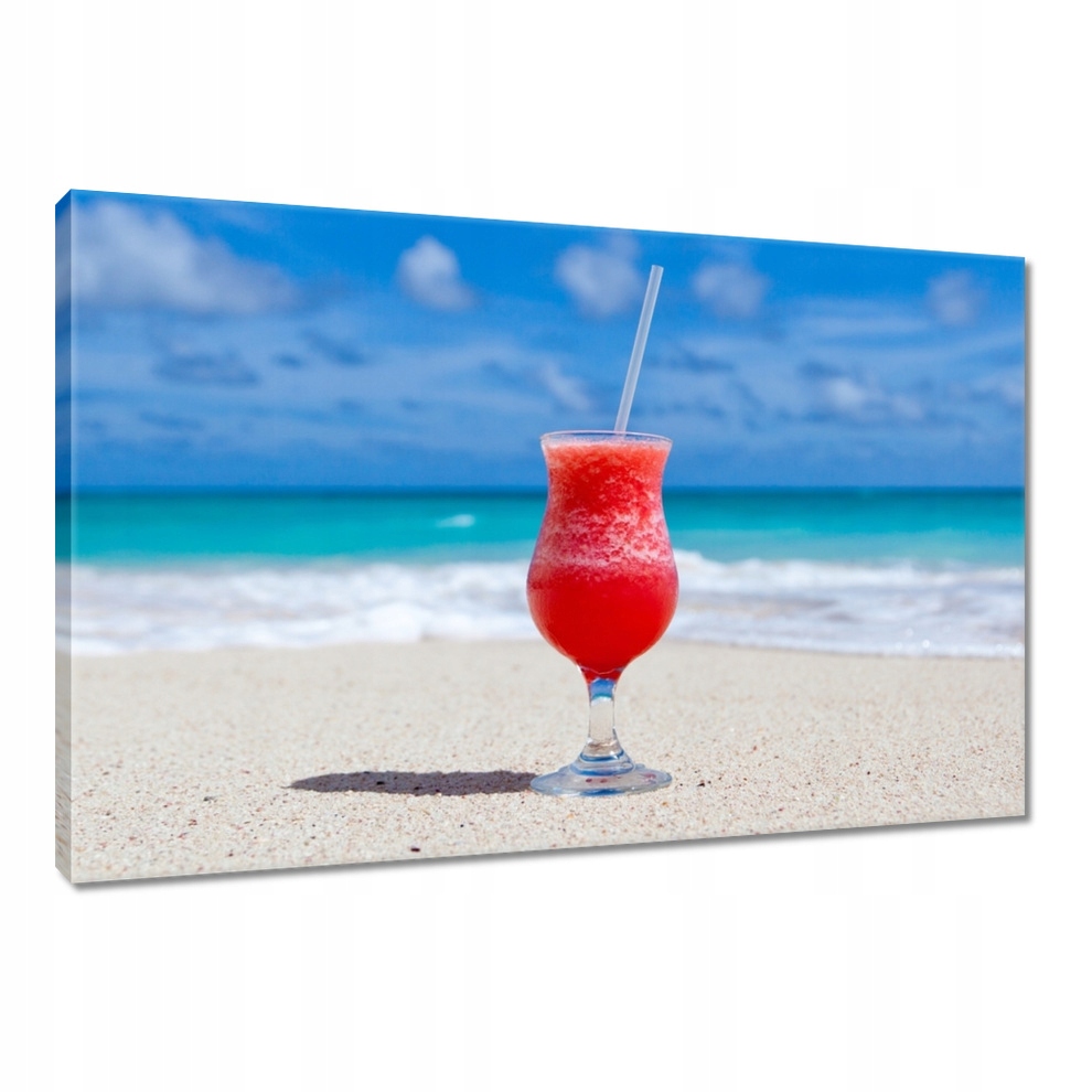 

Obrazy 90x60 Drink na plaży