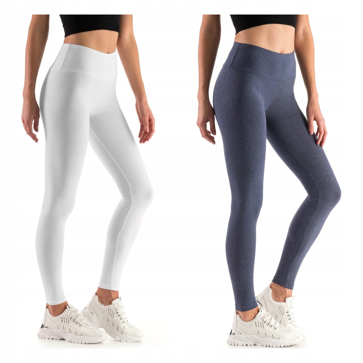 2 X Legíny S Vysokým Pasem A Zeštíhlujícími Lwp