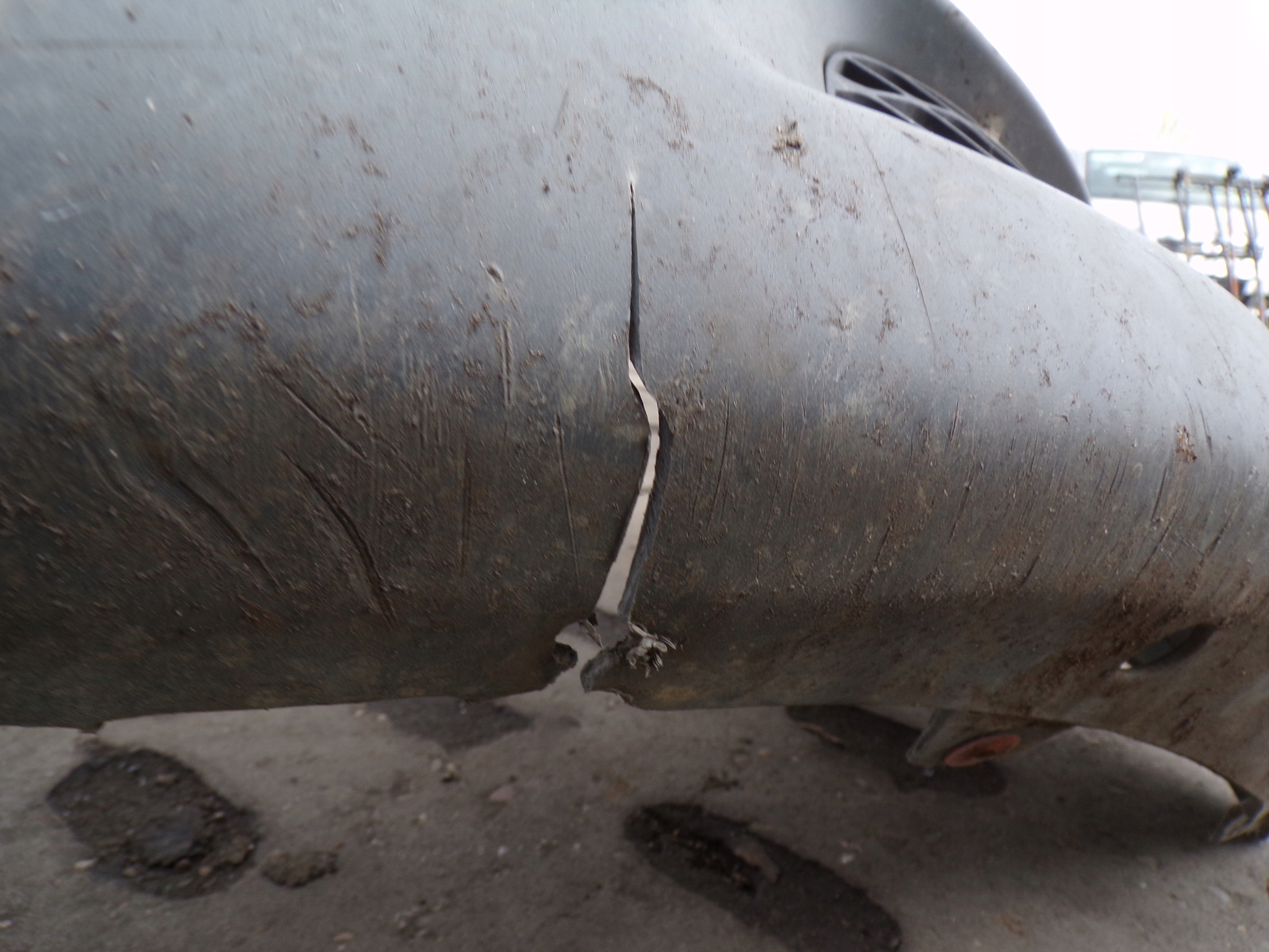 front bumper front pillar iron CZOLOWKA TOYOTA YARIS 1 LIFT