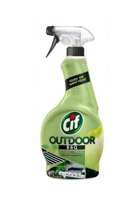 8X Cif Outdoor Bbq sprej na čištění grilu 450 ml