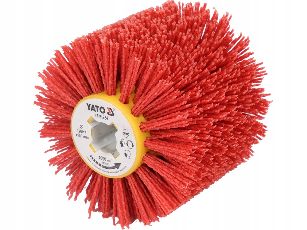 Kartáč Pro Pvc Saténovač 120X00X19 MM Pro Renovaci Dřevěných Teras