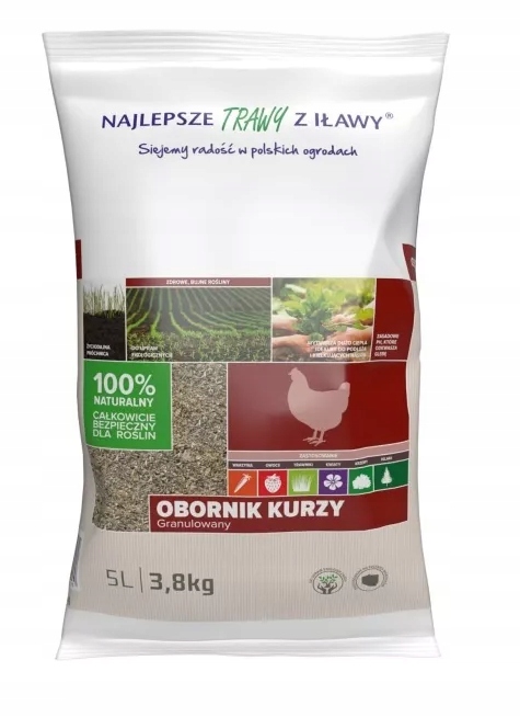 

Trawy z Iławy Obornik kurzy 5 L
