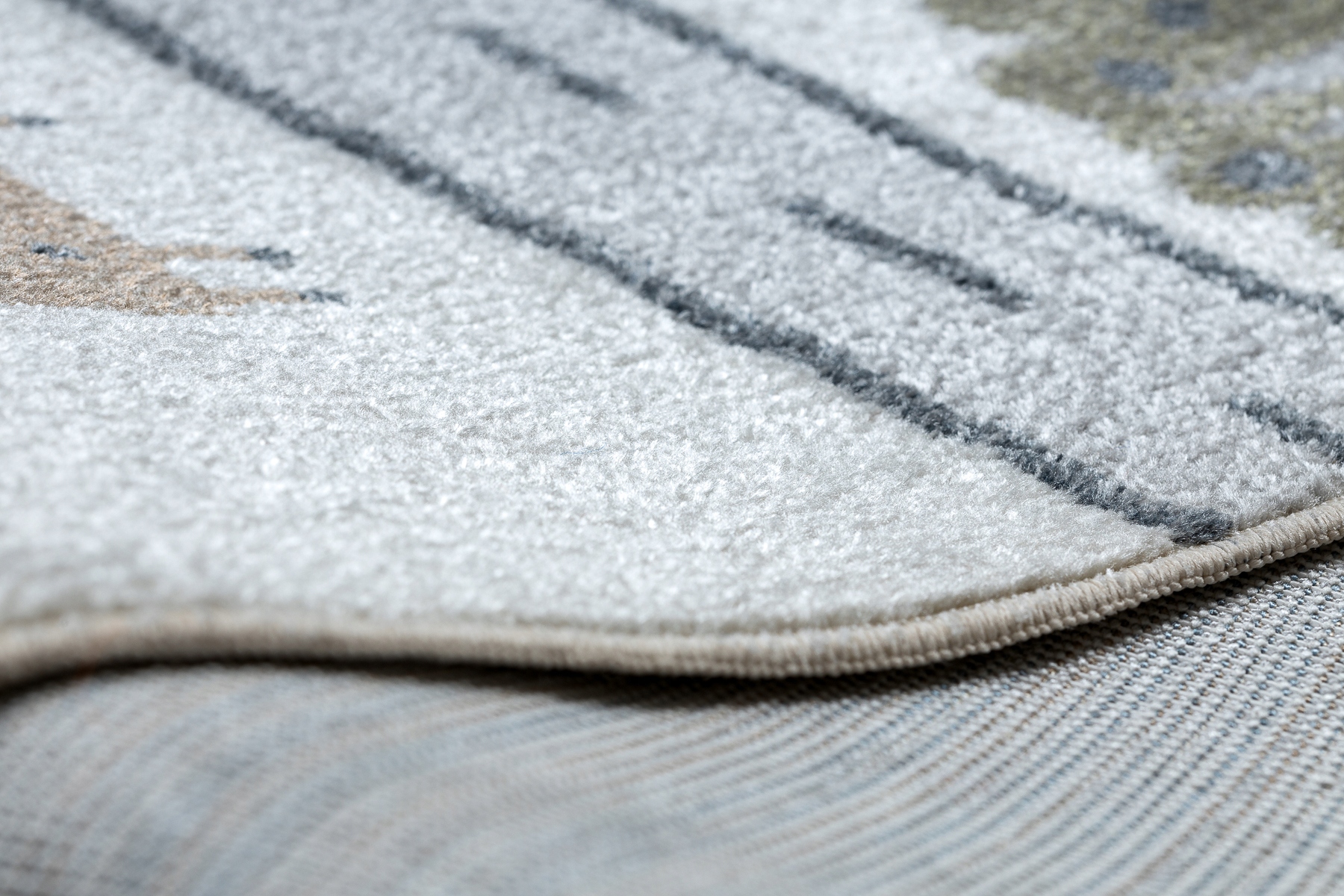 Dywan DZIECIĘCY DO PRANIA MIĘKKI Ulica AUTA zwierzęta kremowy 140x190 cm Grubość 4 mm