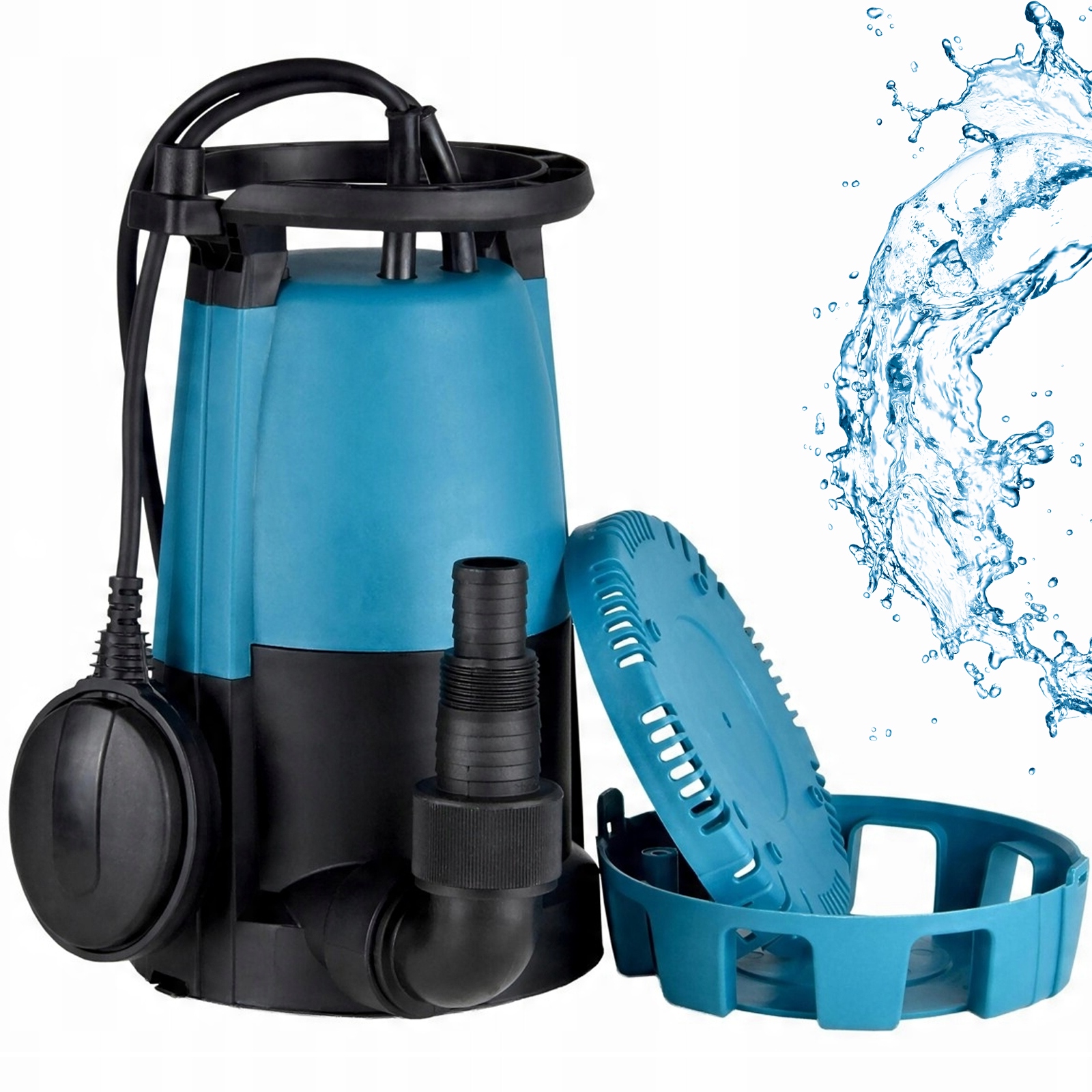 Výkonná Ponorná Pumpa Ibo 400 W Na Čistú, Špinavú Vodu Plovák 158 L/min