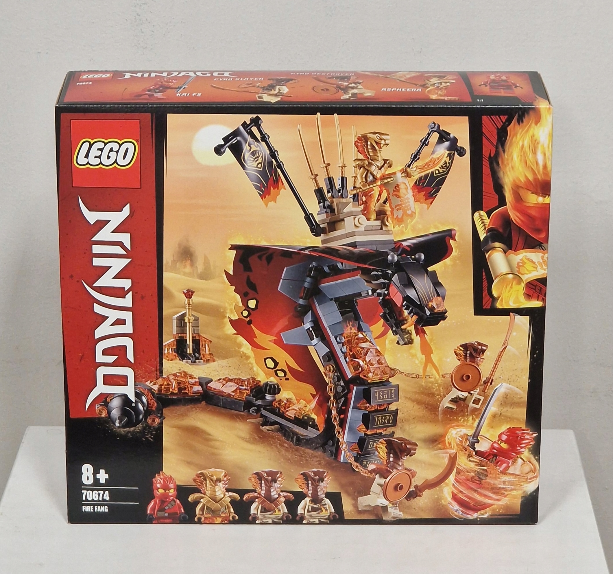 Fang Lego Set 70674 Fire Fang Fire Fang 70674 Used LEGO® Ninjago
