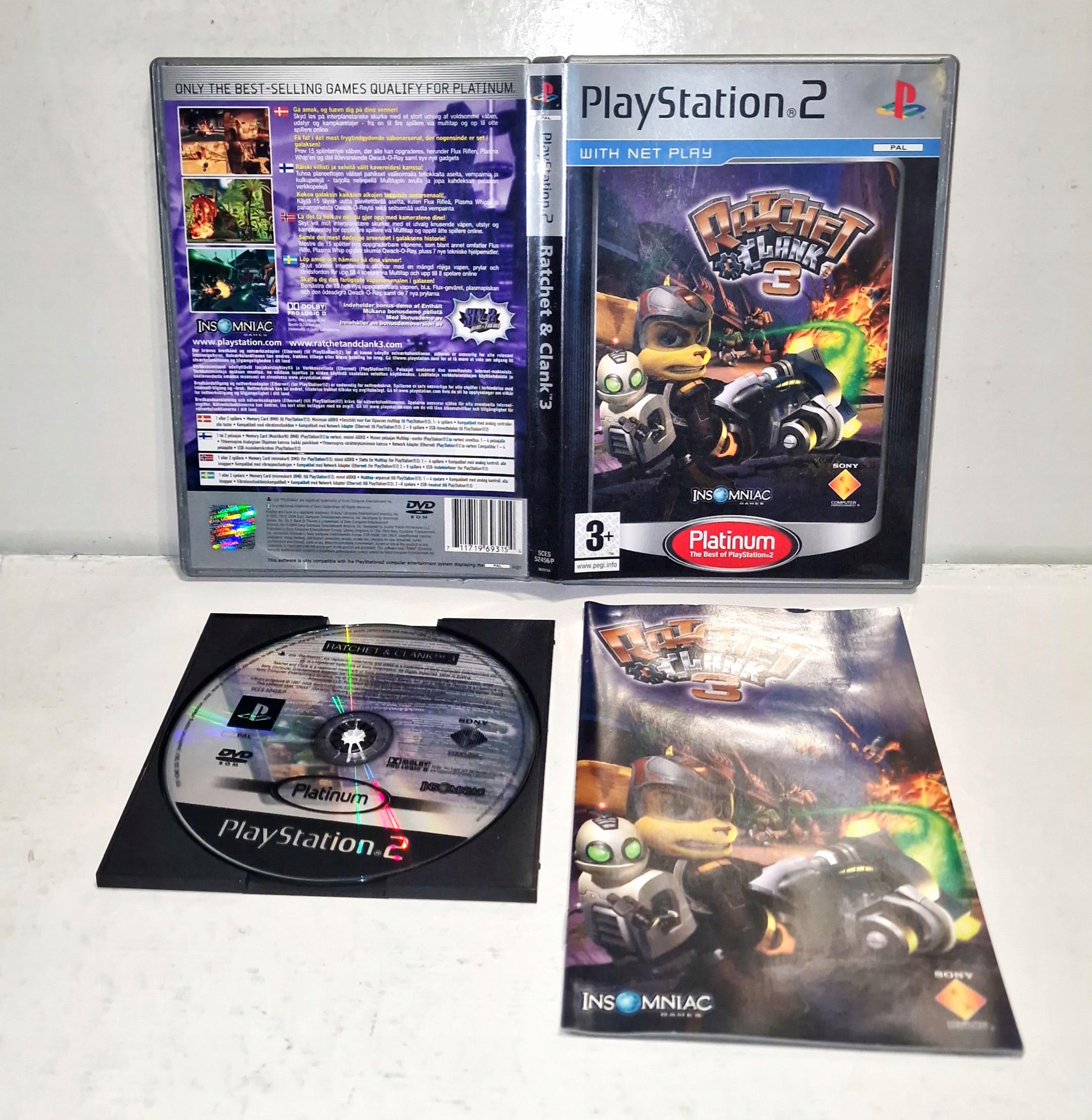 Gra RATCHET & CLANK 3 PS2