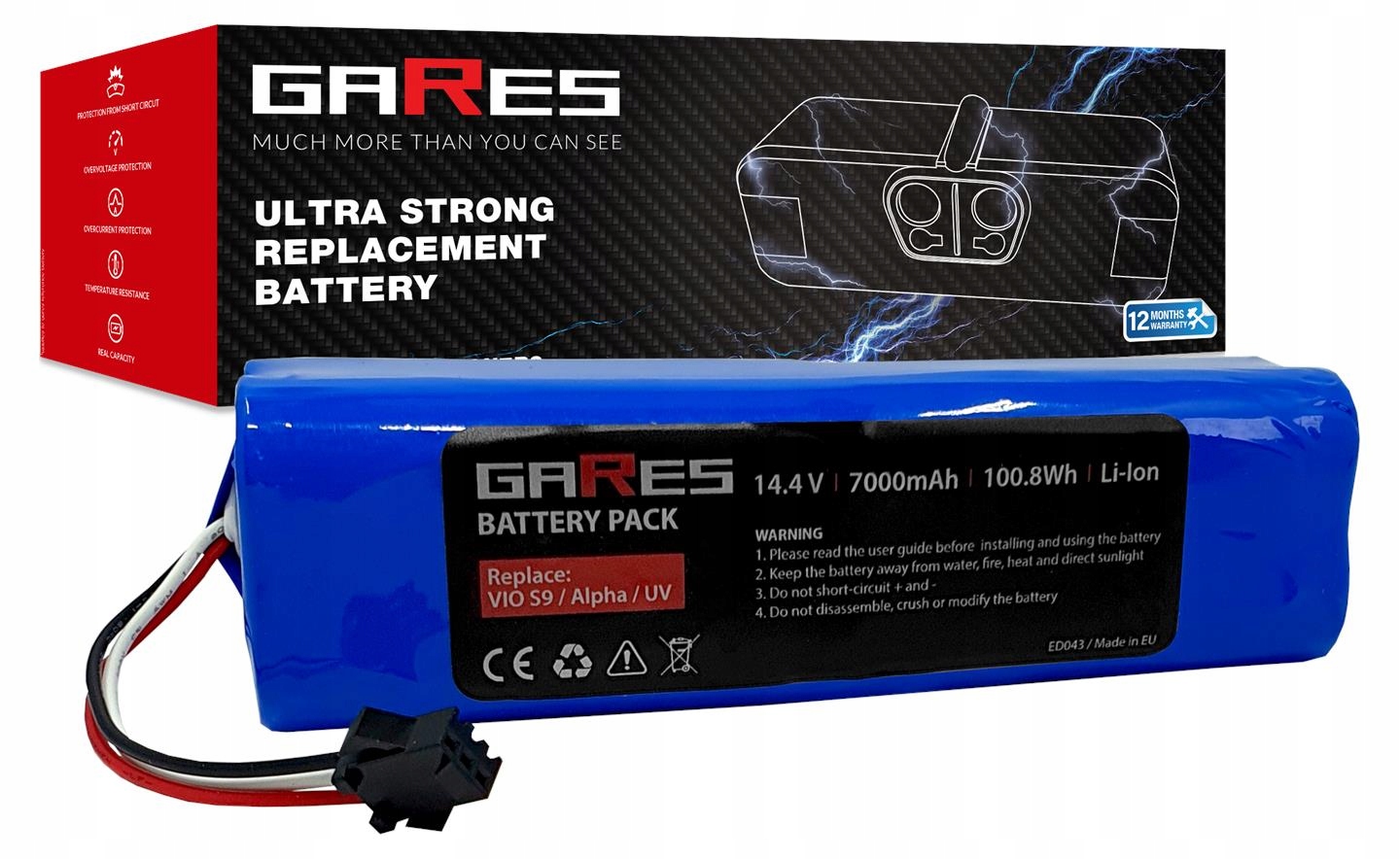 Baterie Akumulátor pro Cobbo Pro 27 Pro 27+ Pro 27 Uv 14,4V 7Ah