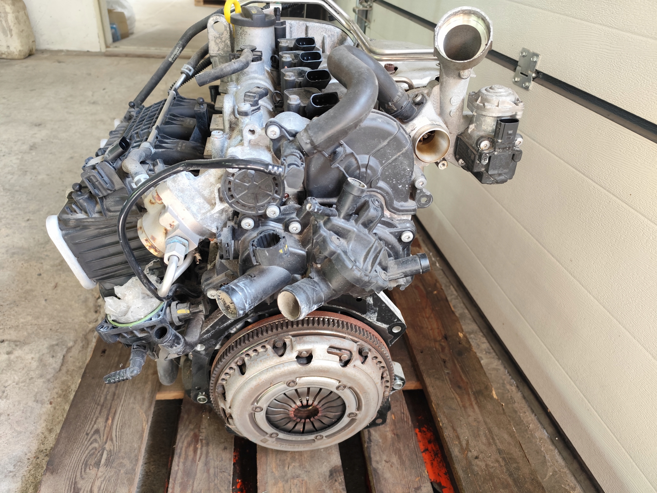SKODA FABIA III 2015 1.2TSI engine CJZ 120 TYS KM