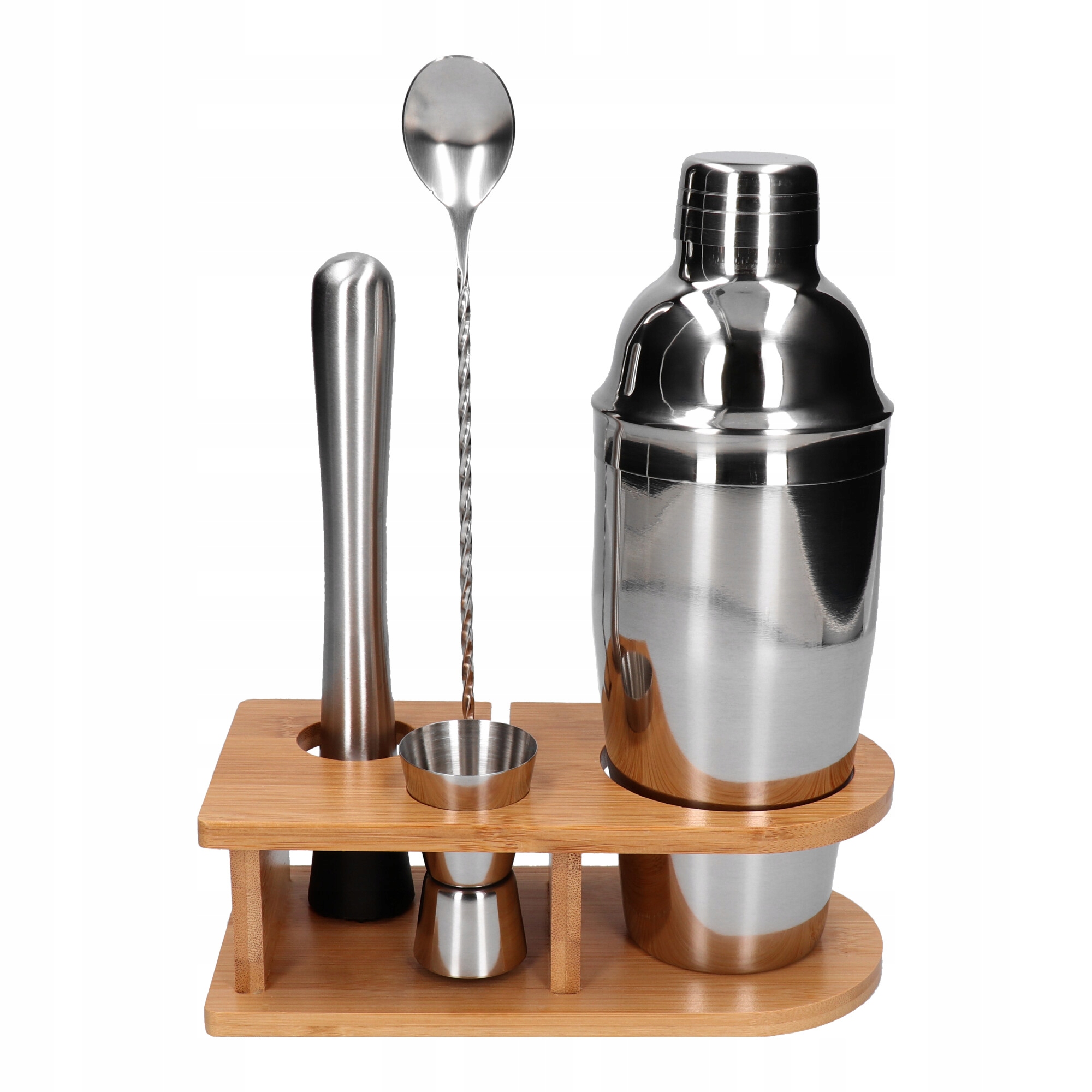 

Zestaw barmański z podstawką 5 el shaker klasyczny