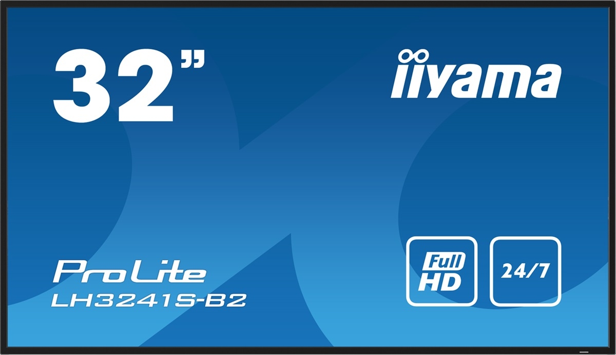 32" iiyama LH3241S-B2: Ips, Fhd, 3x Hdmi