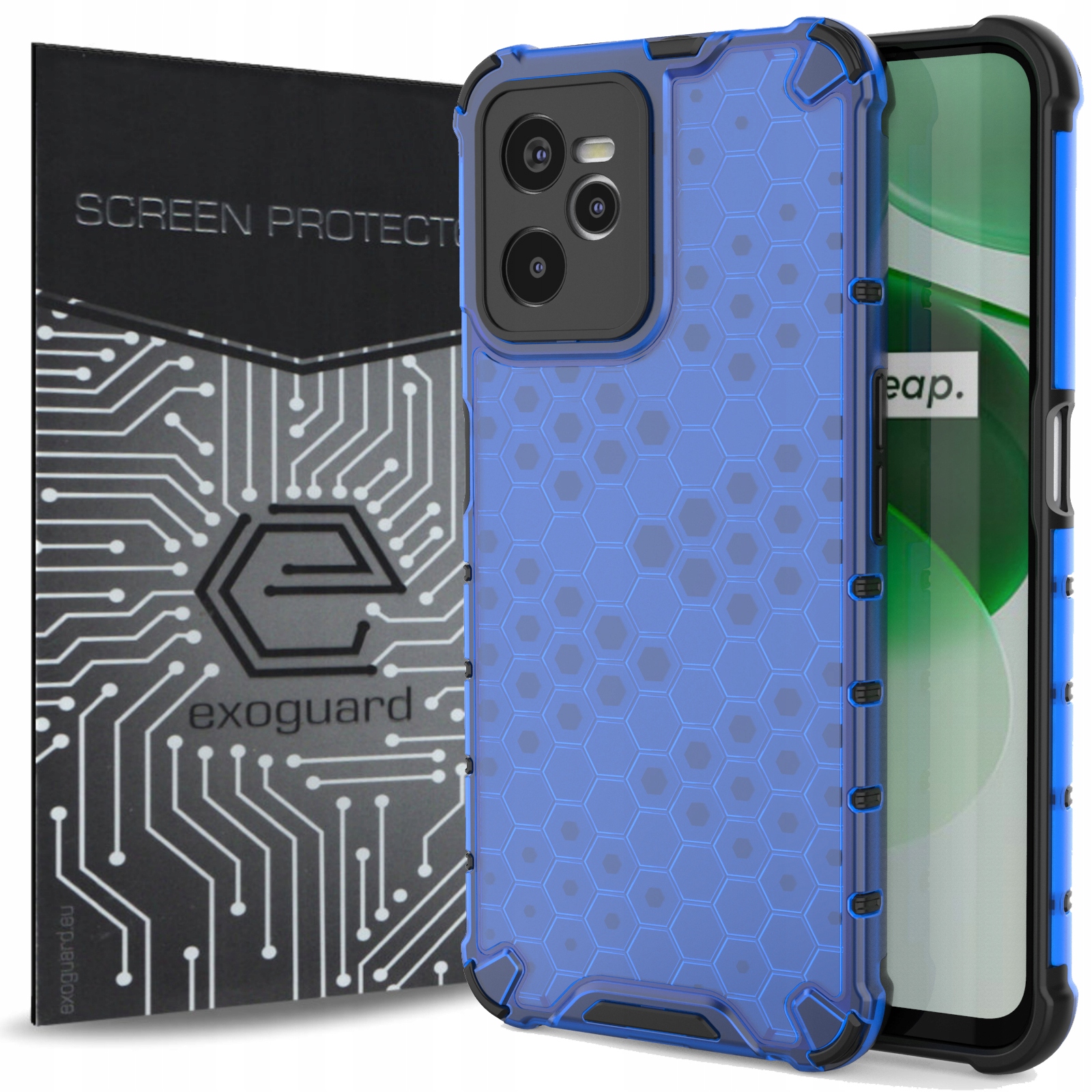 

Etui Case Obudowa Futerał Szkło do Realme C35