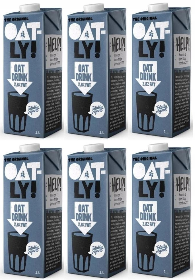 Oatly Whole 2,8% Napój Owsiany 1l