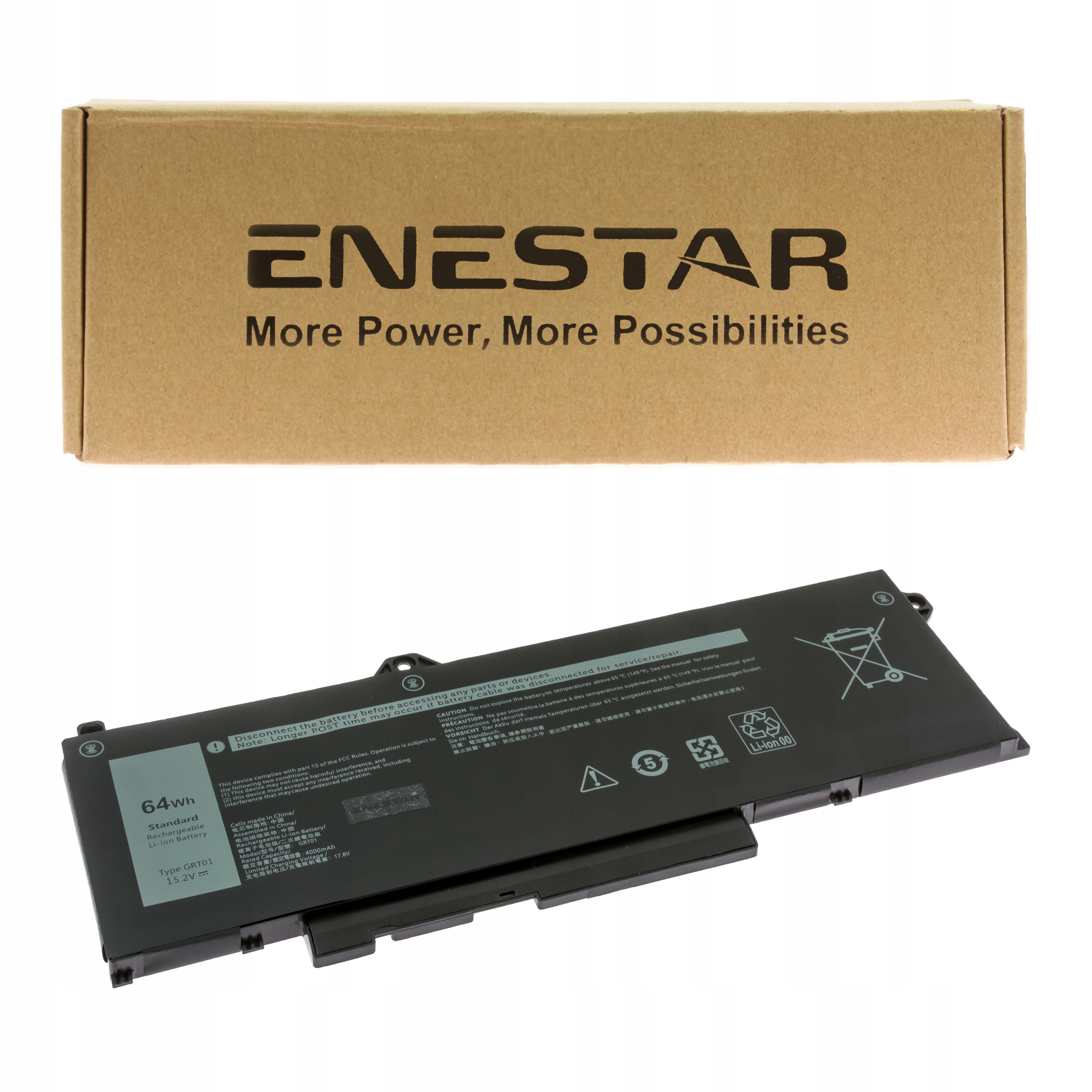 Premium bateria do Dell GRT01 Latitude 5521 Precision 14 3470 15 3561 3581