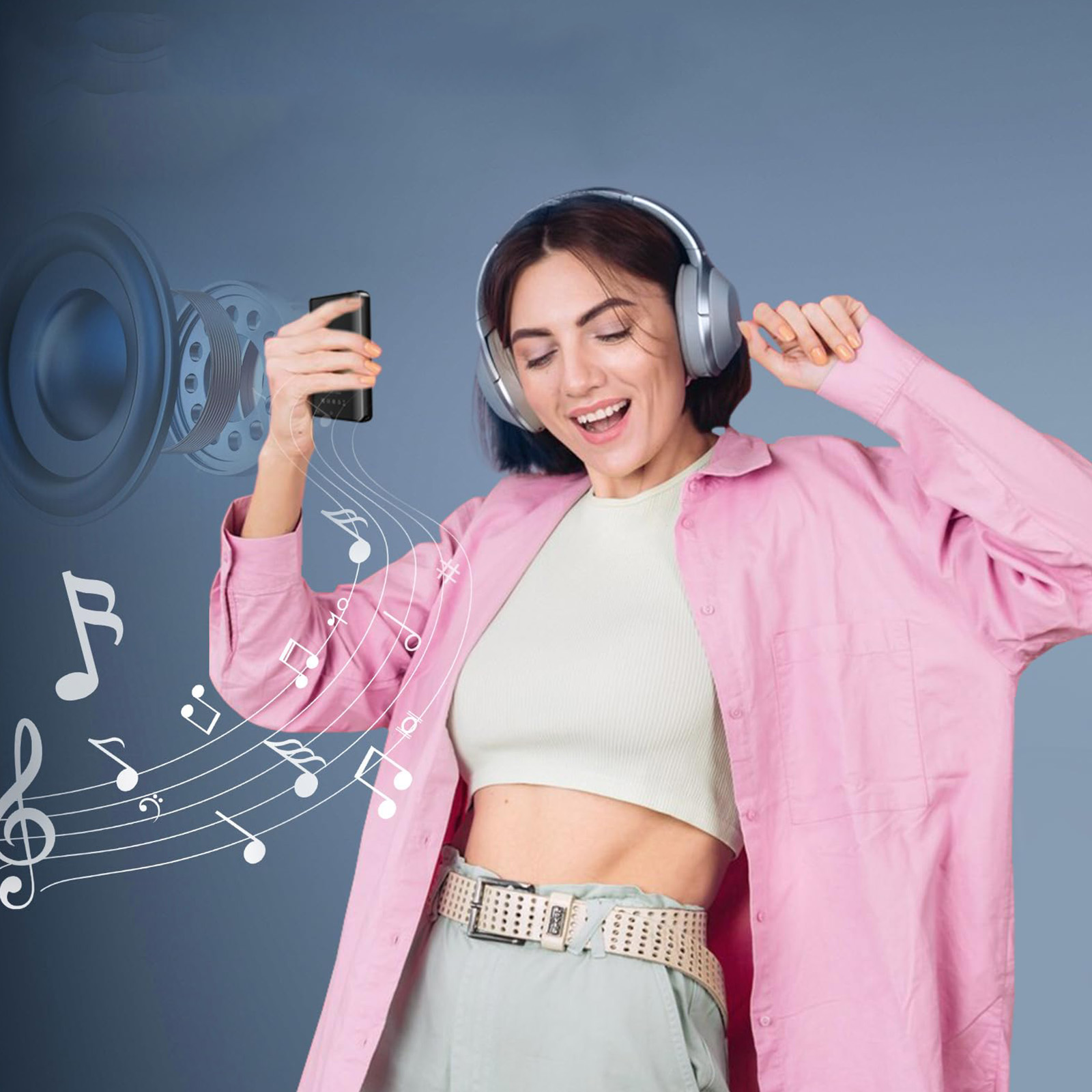 ODTWARZACZ MUZYCZNY HIFI MP3 MP4 16GB BLUETOOTH 5.3 FM RADIO POLSKI MENU Stan opakowania oryginalne