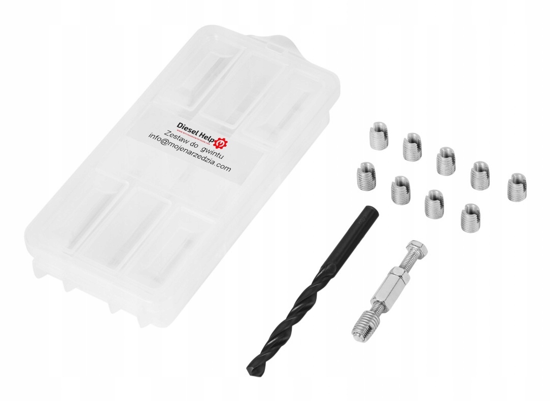 Zestaw do naprawy śruby wtrysku zerwany gwint