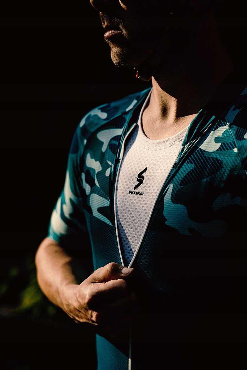 Potówka kolarska Bezrękawnik-VikaSport -L Model Potówka -Pro