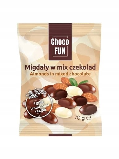6 x Eurohansa – Mandle v čokoládě Mix – 70 g