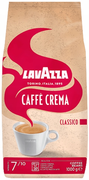 Levně Lavazza Káva káva Cafe Crema Classico Arabica Robusta 1 kg