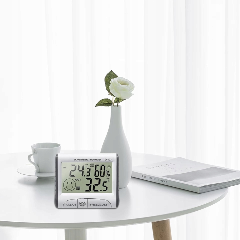 STACJA POGODY TERMOMETR HIGROMETR ZEW/WEW + SONADA Model STACJA POGODOWA