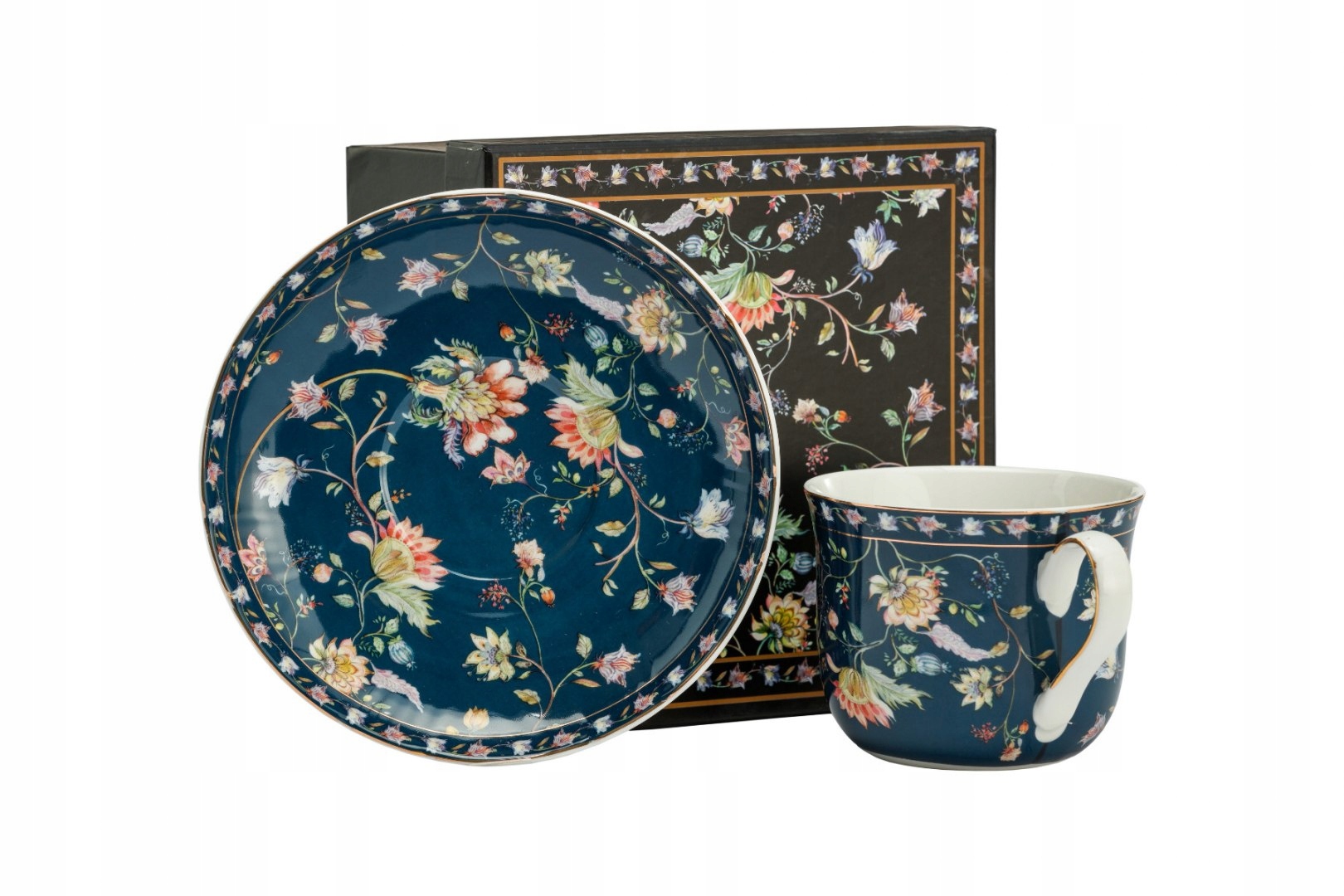 

Filiżanka Porcelana Granat Kwiaty Marco Polo