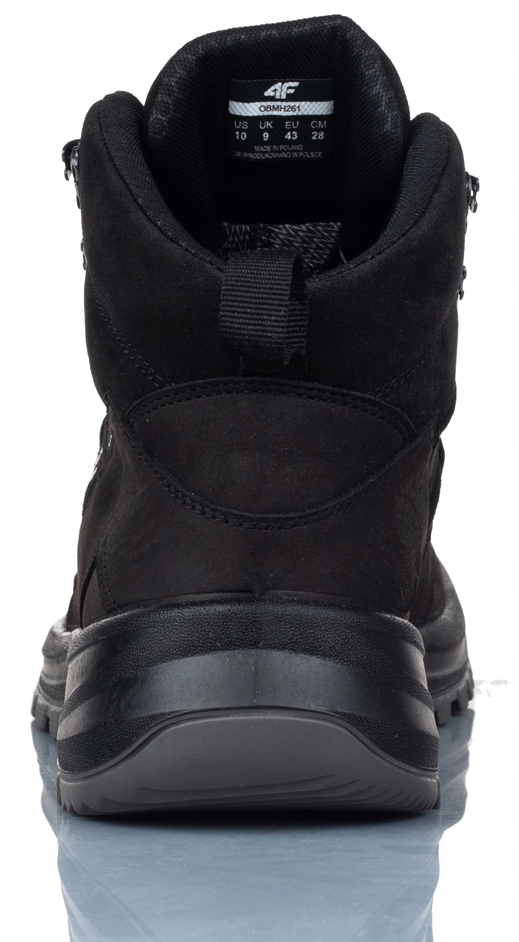 BUTY MĘSKIE 4F TREKKINGOWE W GÓRY OBMH261 21S R-44 Kolor czarny