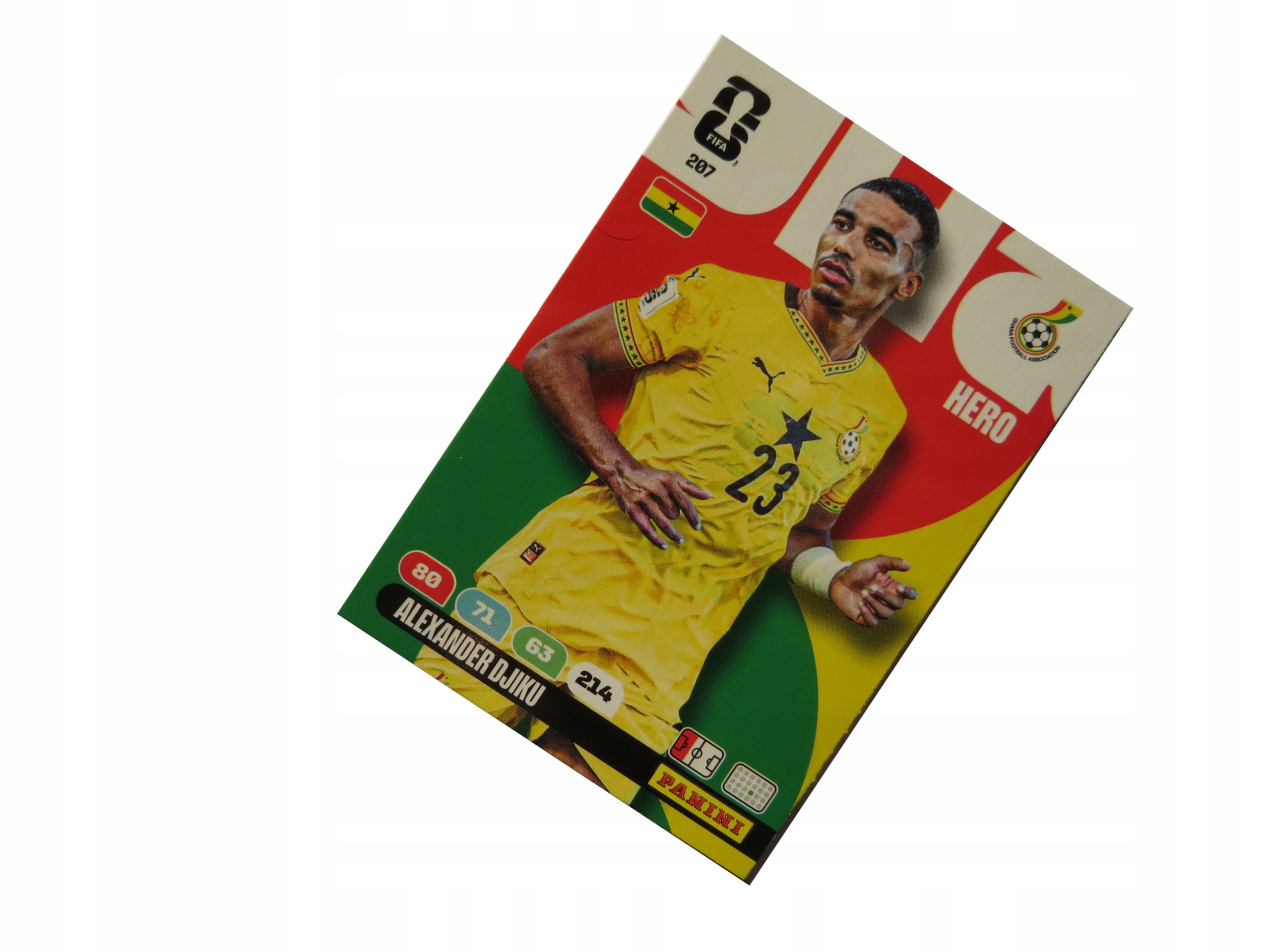 Panini Fifa World Cup 2026 Karta Piłkarska Hero 207 Alexander Djiku Ghana