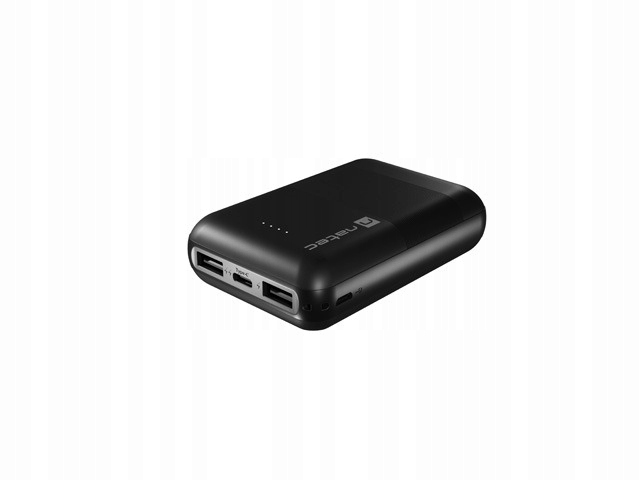 POWERBANK NATEC TREVI COMPACT 10000MAH 2xUSB USB-C Stan opakowania oryginalne