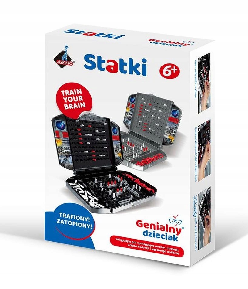 Statki Gra strategiczna Wiek 6+
