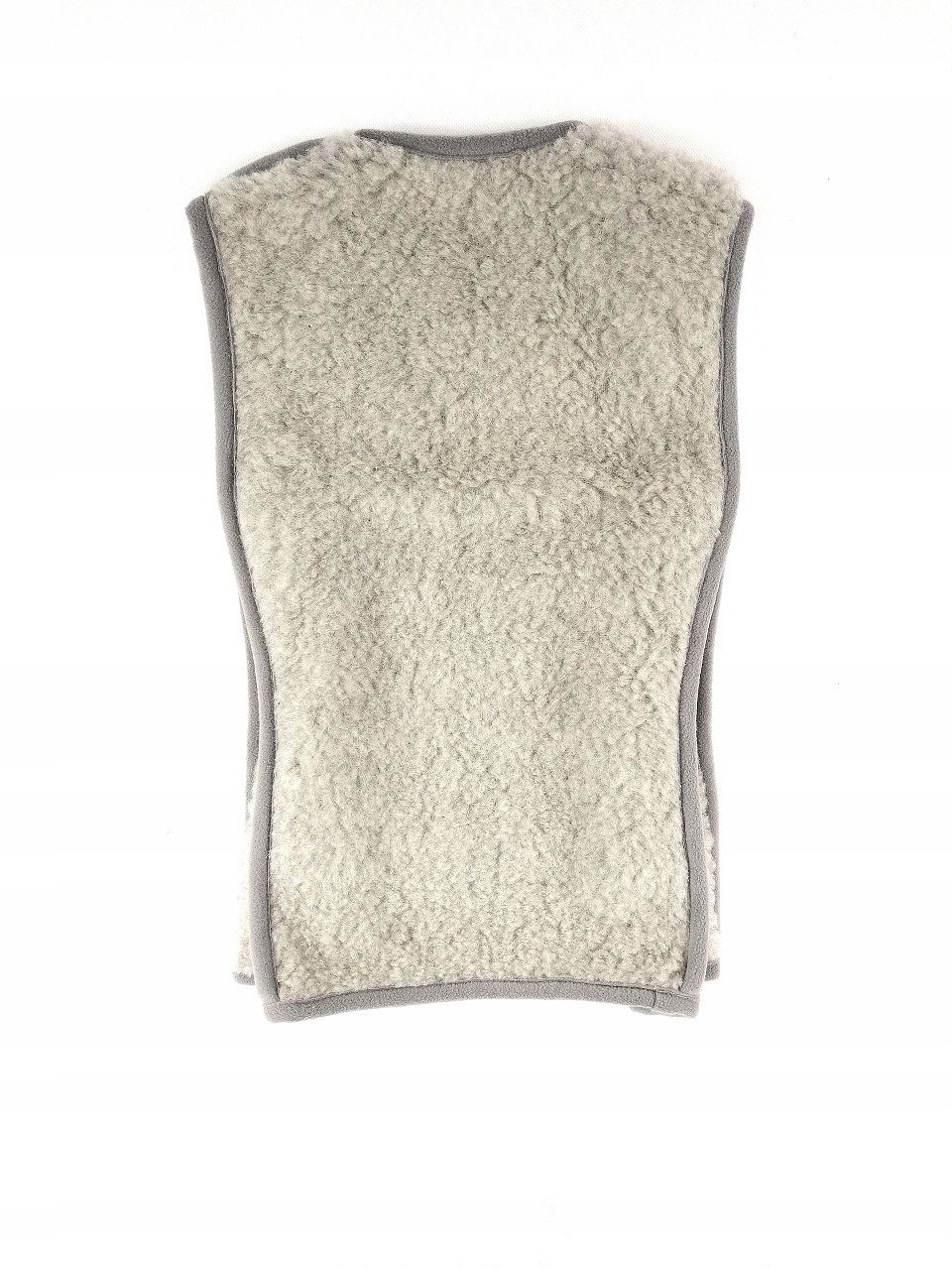 KAMIZELKA DAMSKA WEŁNA 100% MERYNOS R 44 SIWA EAN (GTIN) 5908305402305