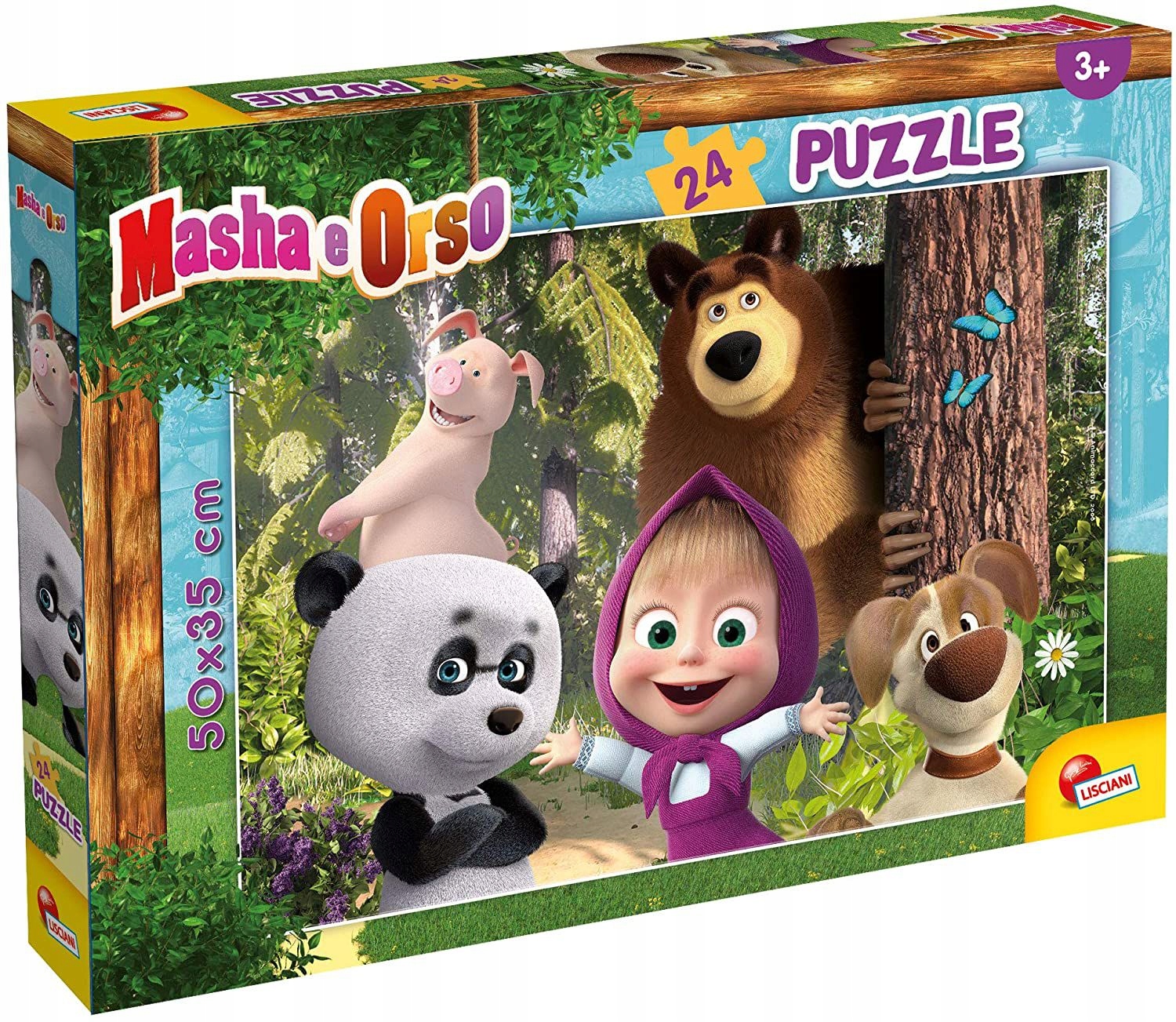 

Plus 24 El. Masza I Niedźwiedź 2 (puzzle)