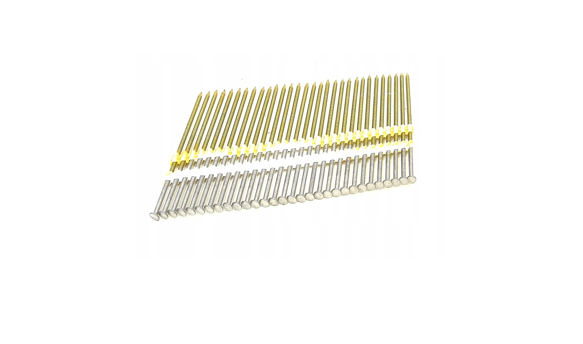 Gwoździe łączone plastikiem pierścieniowe 2,8x50mm 5000 szt. 21°