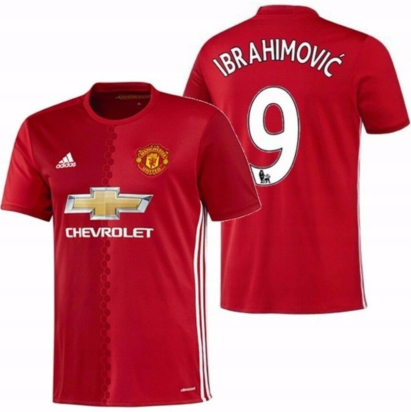 Koszulka Adidas Manchester United Ibrahimovic 9 L 11437085772 - Allegro.pl