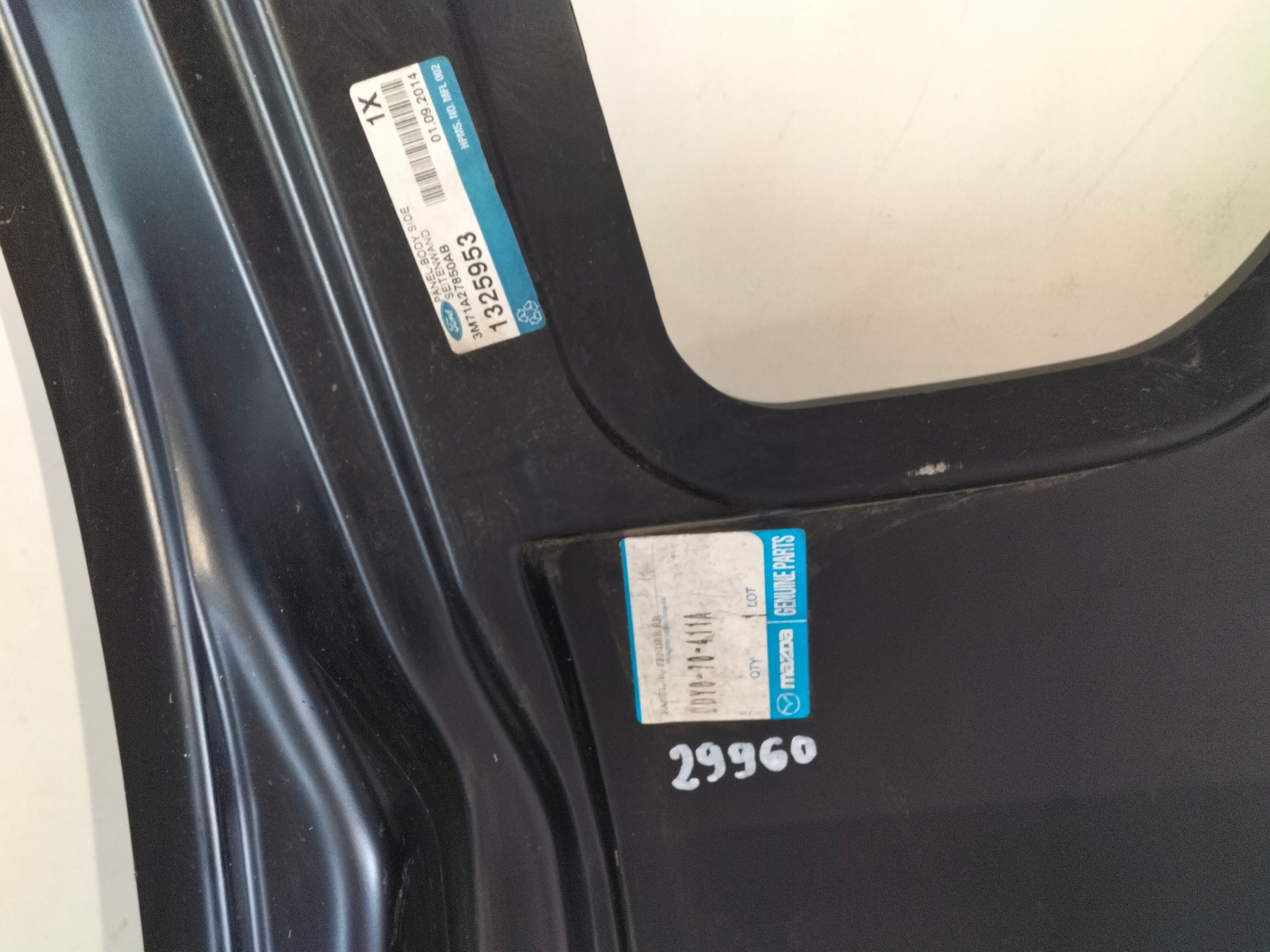 PARAFANGO POSTERIORE POSTERIORE DESTRA MAZDA 2 II 03-07